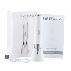 Heated Vibration Eye Massager with Blue Light Disinfection